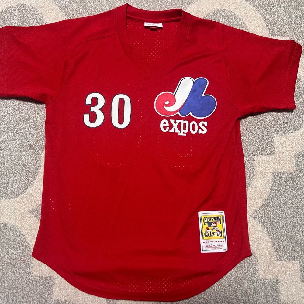 Tim Raines Montreal Expos Mitchell & Ness Cooperstown Collection Jersey